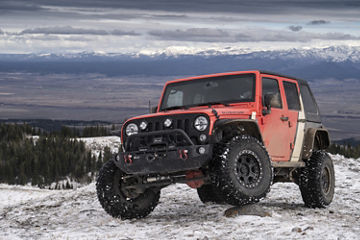 2014 Jeep Wrangler - Black Rhino RENO - Black Wheel Pros